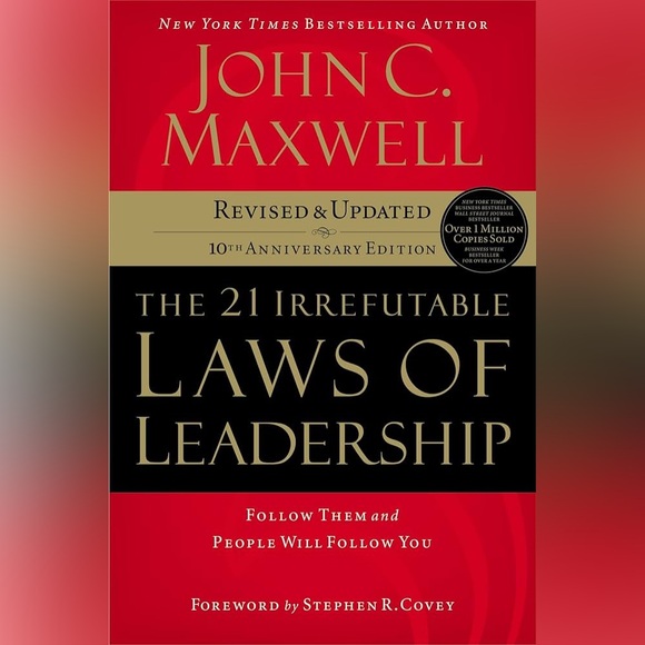 3/$30 The 21 Irrefutable laws of‎ leadership - Picture 2 of 6